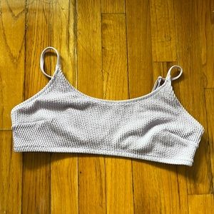 H&M Light Purple Bathing Suit Top